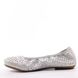 жіночі туфлі балетки RIEKER 41430-90 metallic фото 3 mini