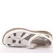 женские летние туфли с перфорацией RIEKER 46455-80 white фото 5 mini