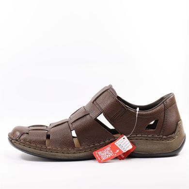 Фотографія 3 Чоловічі сандалії RIEKER 05281-25 brown