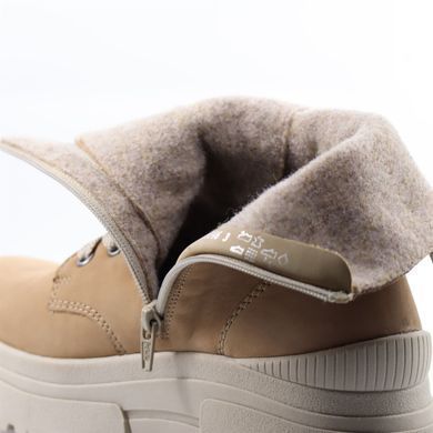Фотографія 5 Напівчоботи осінні жіночі RIEKER W0371-20 beige