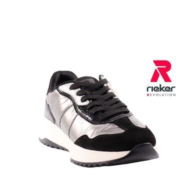 Фотографія 2 Кросівки жіночі RIEKER W1306-42 grey