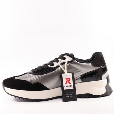 Фотографія 4 Кросівки жіночі RIEKER W1306-42 grey