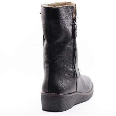 Фотография 5 Зимние женские полусапоги RIEKER Y4653-00 black