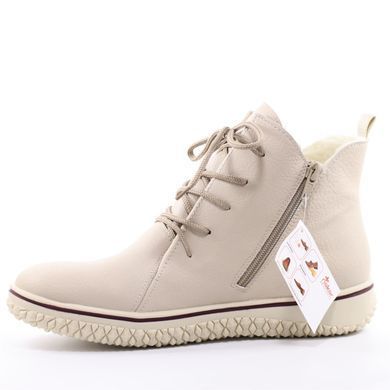 Фотография 3 Женские зимние ботинки RIEKER Z4201-60 beige