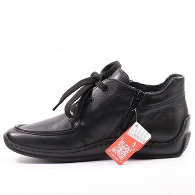 Фотография 3 Женские осенние ботинки RIEKER L1727-00 black