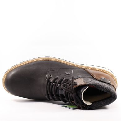 Фотография 5 зимние мужские ботинки RIEKER 38434-00 black