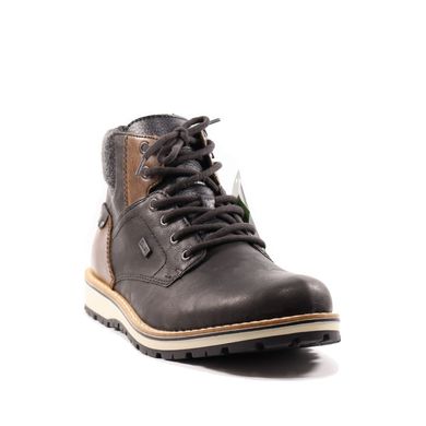 Фотография 2 зимние мужские ботинки RIEKER 38434-00 black