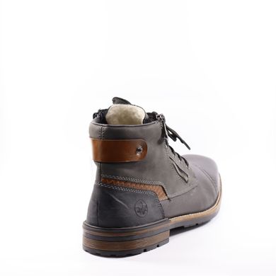Фотография 6 зимние мужские ботинки RIEKER F1311-46 grey