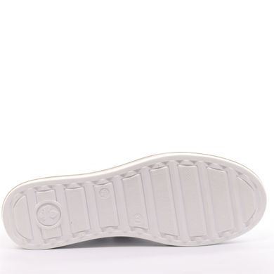 Фотография 6 женские летние туфли с перфорацией RIEKER M5950-80 white