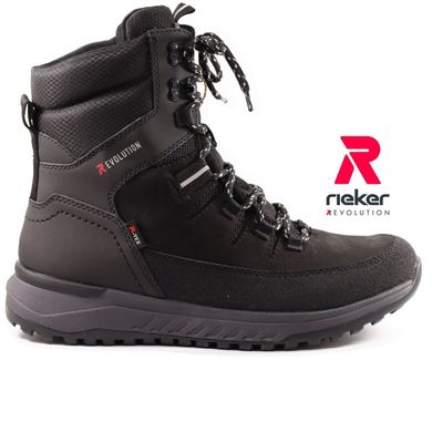 Фотография 1 зимние мужские ботинки RIEKER U0171-00 black