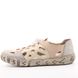 жіночі літні туфлі з перфорацією RIEKER L0358-60 beige фото 3 mini