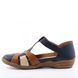 жіночі літні туфлі з перфорацією REMONTE (Rieker) R7601-14 blue фото 3 mini