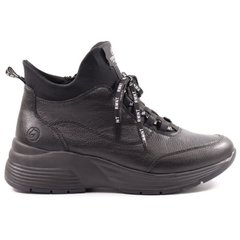 Фотографія 1 жіночі зимові черевики REMONTE (Rieker) D6679-02 black
