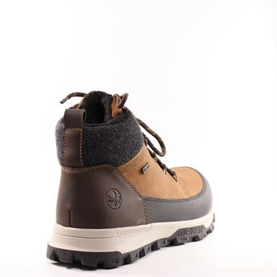 Фотография 4 зимние мужские ботинки RIEKER 35540-24 brown