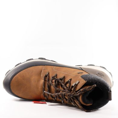 Фотография 5 зимние мужские ботинки RIEKER 35540-24 brown