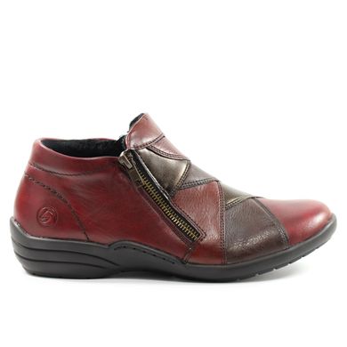 Фотография 1 женские осенние ботинки REMONTE (Rieker) R7674-36 red
