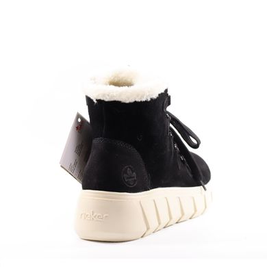 Фотографія 5 жіночі зимові черевики RIEKER Y3500-00 black