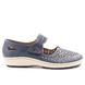 жіночі літні туфлі з перфорацією RIEKER 44896-12 blue фото 1 mini
