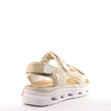 Фотография 4 Женские босоножки на низком ходу RIEKER 64074-61 beige