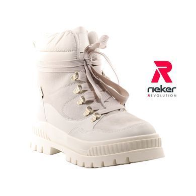 Фотографія 2 Жіночі зимові черевики RIEKER W2171-80 white