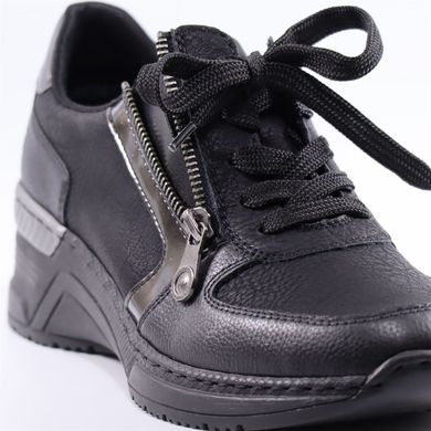 Фотографія 3 кросівки жіночі RIEKER N4332-01 black