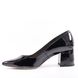 женские туфли на среднем каблуке BRAVO MODA 1887 black lakier фото 3 mini