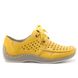 жіночі літні туфлі з перфорацією RIEKER L1716-68 yellow фото 1 mini