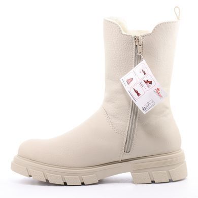 Фотография 3 Женские зимние ботинки RIEKER Z9175-60 beige