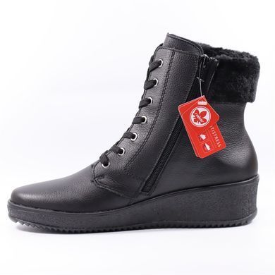Фотография 3 Женские зимние ботинки RIEKER Y4401-00 black