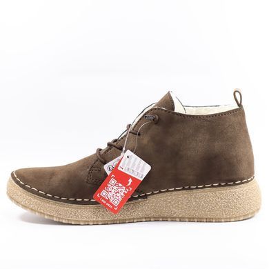 Фотографія 3 Жіночі зимові черевики RIEKER 50910-25 brown