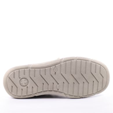 Фотографія 6 чоловічі літні туфлі з перфорацією RIEKER 04001-42 grey