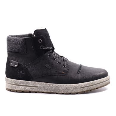 Фотография 1 зимние мужские ботинки RIEKER 30711-02 black