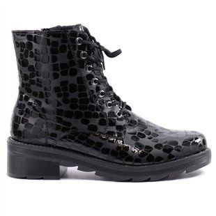 Фотографія 1 Жіночі зимові черевики RIEKER X0510-01 black
