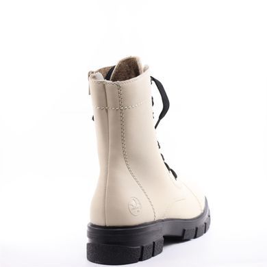 Фотографія 5 Напівчоботи осінні жіночі RIEKER Z9122-60 beige