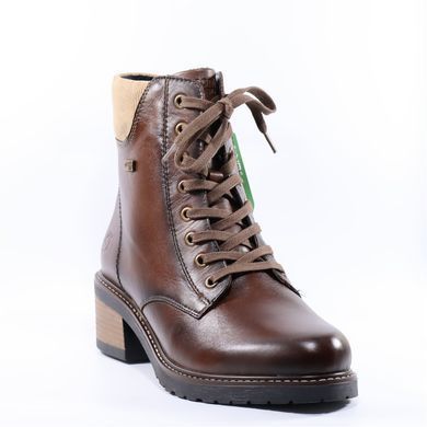 Фотографія 2 Жіночі осінні черевики REMONTE (by Rieker) D1A70-24 brown