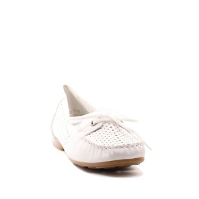 Фотография 2 женские летние туфли с перфорацией RIEKER 40080-80 white