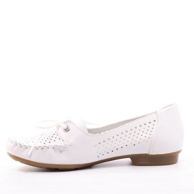 Фотографія 3 жіночі літні туфлі з перфорацією RIEKER 40080-80 white
