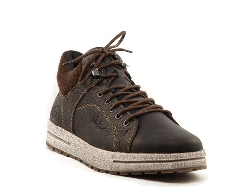 Фотография 2 зимние мужские ботинки RIEKER 10740-26 brown