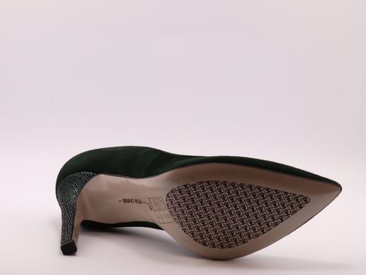 Фотографія 6 туфлі BRAVO MODA 1254 zielony zamsz+matrix