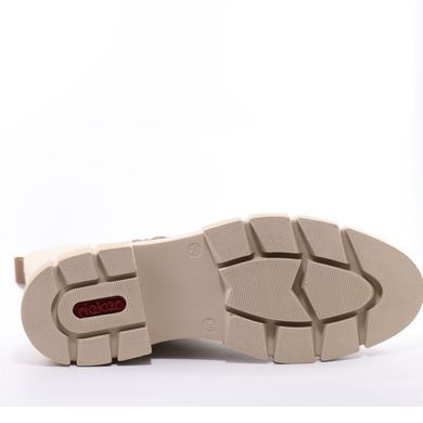 Фотография 7 Полусапоги осенние женские RIEKER M3806-60 beige