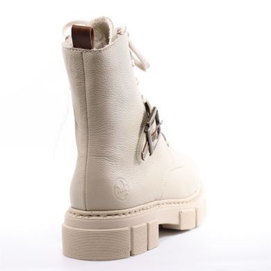 Фотография 5 Полусапоги осенние женские RIEKER M3806-60 beige