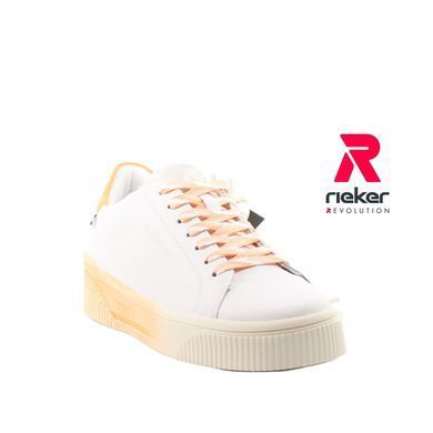 Фотография 2 Женские кеды RIEKER W0704-81 white