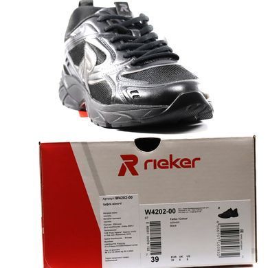 Фотография 8 Кроссовки женские RIEKER W4202-00 black