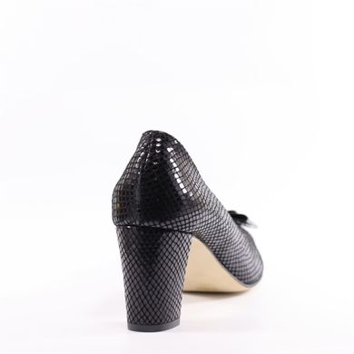 Фотография 4 женские туфли на каблуке с открытым носком SOLO FEMME 43602-07-972/B48