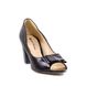 женские туфли на каблуке с открытым носком SOLO FEMME 43602-07-972/B48 фото 2 mini