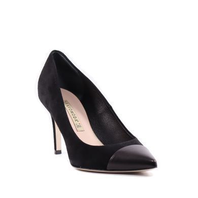 Фотография 2 Женские туфли на высоком каблуке шпильке BRAVO MODA 1782 black samsz+skora