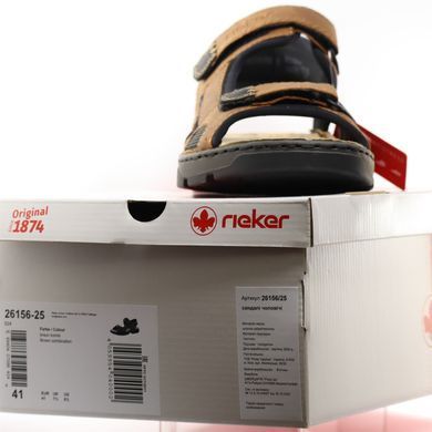 Фотография 7 Мужские сандалии RIEKER 26156-25 brown