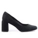 жіночі туфлі на середньому підборі BRAVO MODA 1881 black zamsz фото 1 mini