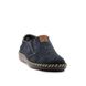 мужские летние туфли с перфорацией RIEKER B2457-14 blue фото 2 mini