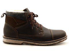 Фотография 1 зимние мужские ботинки RIEKER 39230-25 brown